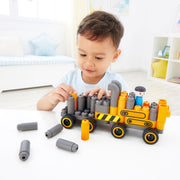 PolyM - Buldozer de jucarie (43 piese)