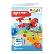 PolyM - Aeroport de jucarie pentru copii (142 piese)