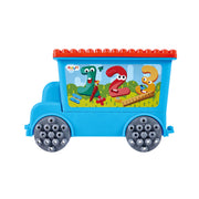 PolyM - Camion cu remorca creativ pentru copii (114 piese)