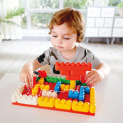 PolyM - Camion cu remorca creativ pentru copii (114 piese)