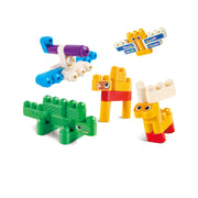 PolyM - Camion cu remorca creativ pentru copii (114 piese)