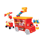 PolyM - Masina de pompieri de jucarie (106 piese)