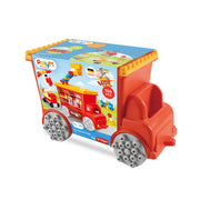 PolyM - Masina de pompieri de jucarie (106 piese)