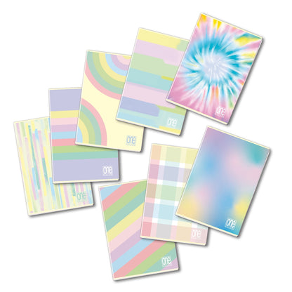 Caiet A4 cu Jolly Page - One Color Pastel Plus, 80 g/m2, 40 pag. (Matematica)