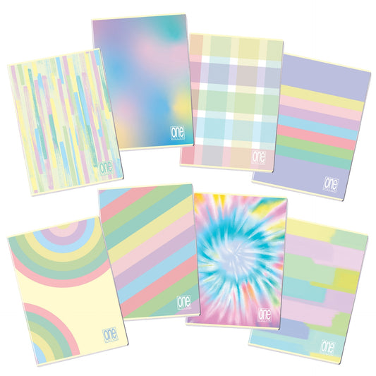 Caiet A4 cu Jolly Page - One Color Pastel Plus, 80 g/m2, 40 pag. (Dictando)