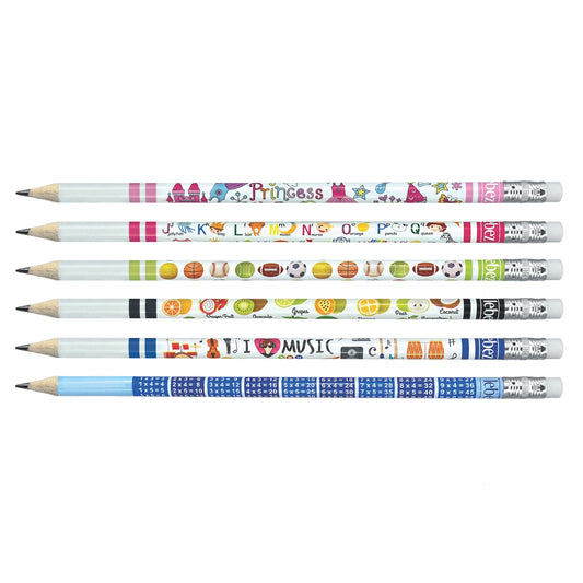 Creion grafic cu radiera, School Creative 4 buc/blister