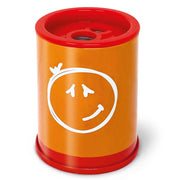 Ascutitoare de creion cu 2 gauri si container Neon, 6 modele (blister)