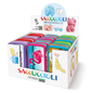 Penar echipat - Animale cu 3 fermoare (18 markere si 18 creioane colorate) - 13 x 20 x 6.5 cm (12 buc/display)