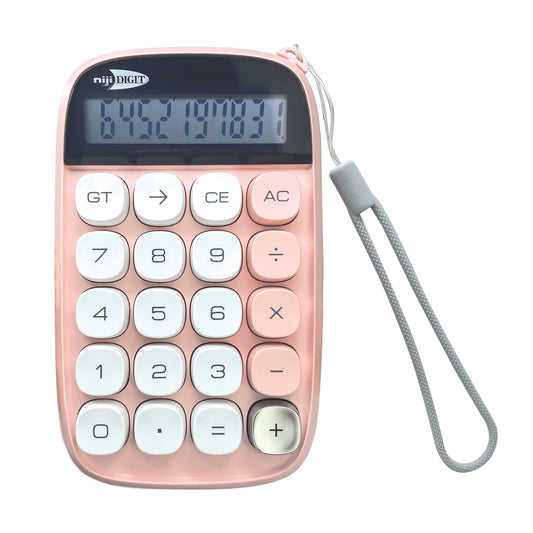 Calculator de birou, 10 Cifre, 9 x 14.5 cm, 2 culori (blister)