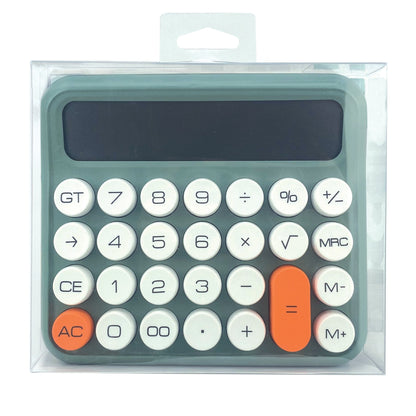 Calculator de birou, 12 Cifre, 15 x 13 cm, 2 culori (blister)