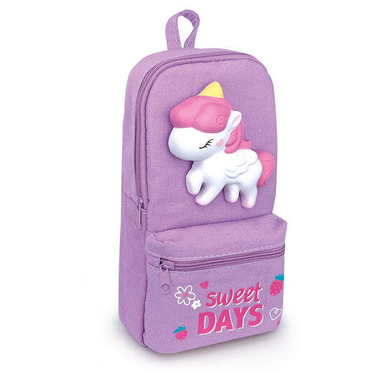 Penar Squishy cu 2 compartimente, model rucsac, 4 modele (12 buc/display)