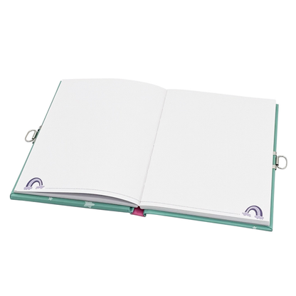 Jurnal cu LED, cu cutie cadou, 80 de pagini, 13 x 18 cm (6 buc/display)