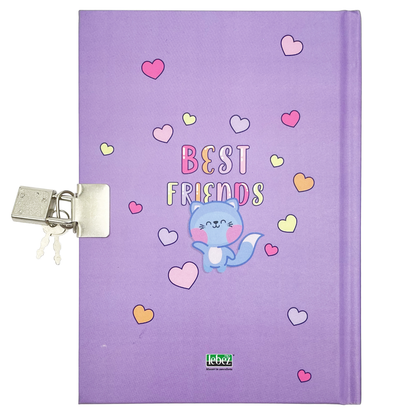 Jurnal cu LED, cu cutie cadou, 80 de pagini, 13 x 18 cm (6 buc/display)