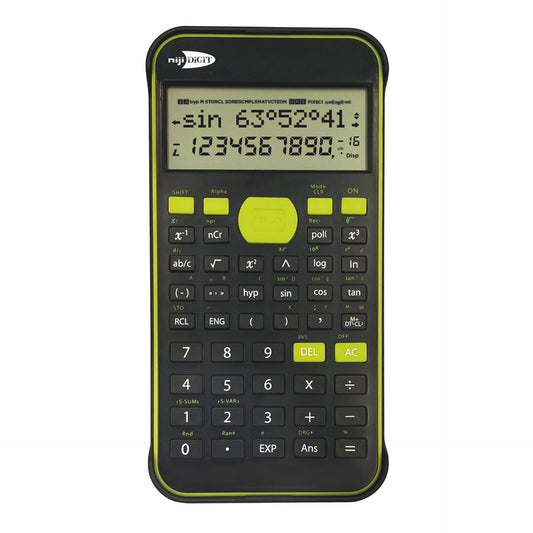 Calculator stiintific, 10+2 Cifre, 7.5 x 14.5 cm (blister)