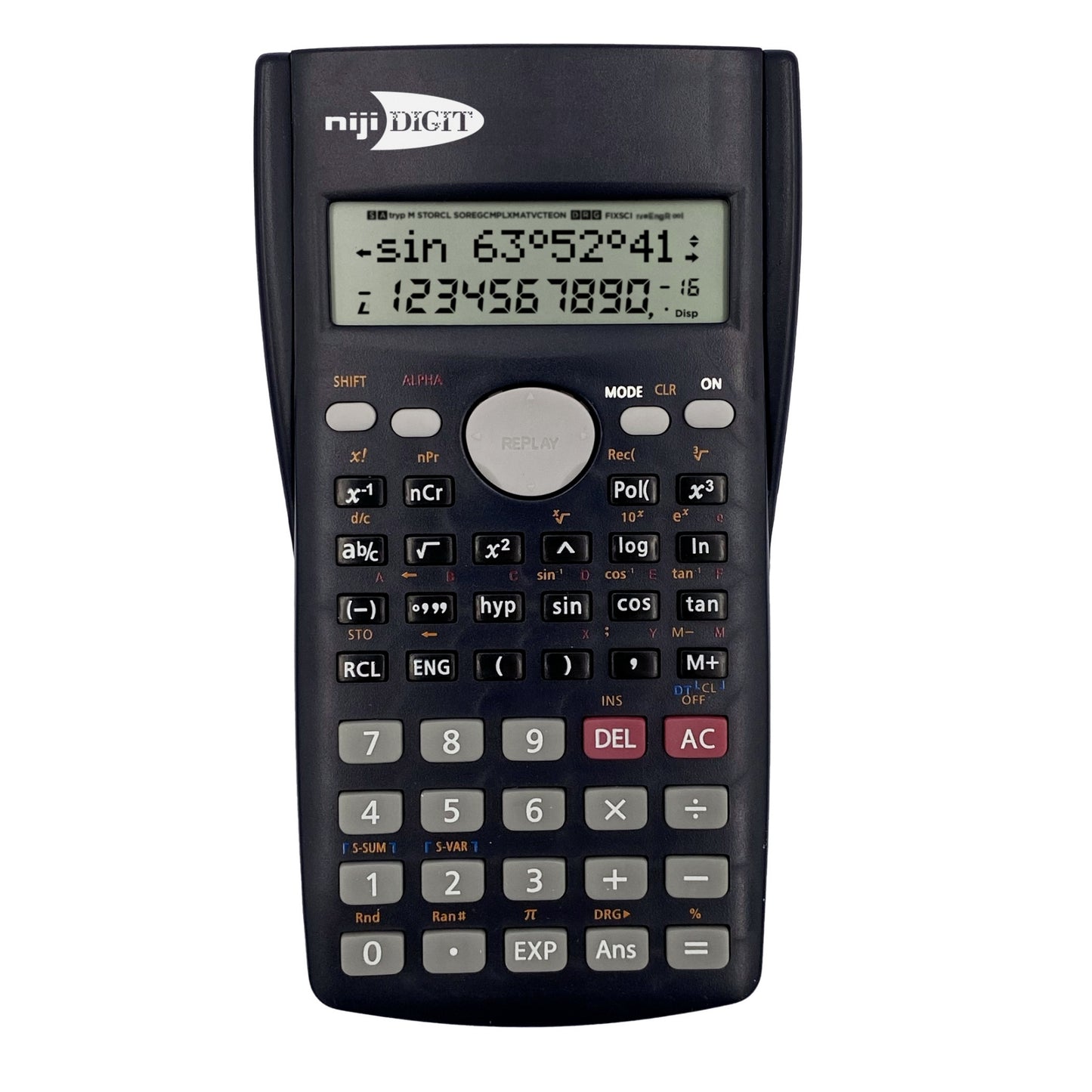 Calculator stiintific, 10+2 Cifre, 8 x 16 cm, maner ergonomic (blister)