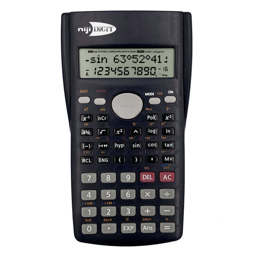 Calculator stiintific, 10+2 Cifre, 8 x 16 cm, maner ergonomic (blister)