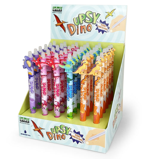Pix care se sterge cu snap, Upsy Dino, 4 modele (36 buc/display)