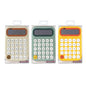 Calculator de birou, 12 Cifre, 11.5 x 16.8 cm, 3 culori disponibile (blister)