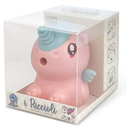 Ascutitoare de creion cu o gaura si manivela, Unicorn si Dragon, 4 modele (8 buc/display)