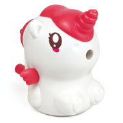 Ascutitoare de creion cu o gaura si manivela, Unicorn si Dragon, 4 modele (8 buc/display)