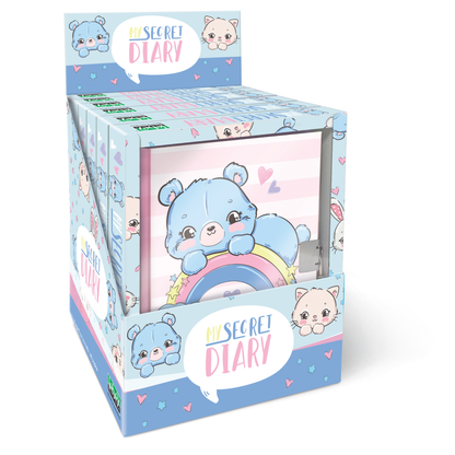 Jurnal Love, cu cutie cadou, 80 de pagini, 13 x 18 cm (6 buc/display)