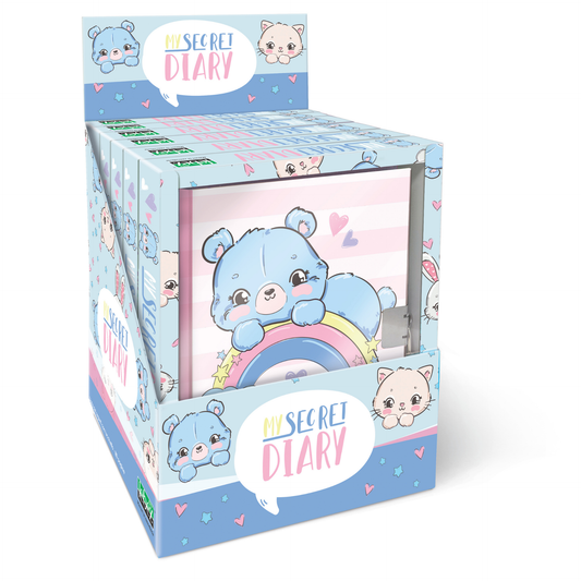 Jurnal Love, cu cutie cadou, 80 de pagini, 13 x 18 cm (6 buc/display)