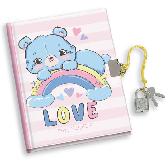 Jurnal Love, cu cutie cadou, 80 de pagini, 13 x 18 cm (6 buc/display)
