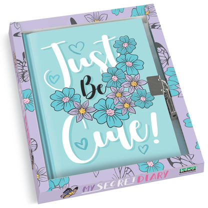 Jurnal Lovely & Cute, cu cutie cadou, 80 de pagini, 13 x 18 cm (6 buc/display)