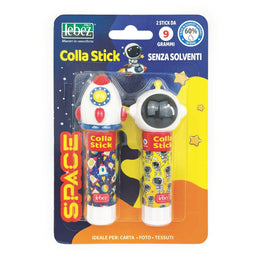 Lipici solid Space, 9 gr, 2 modele (blister)