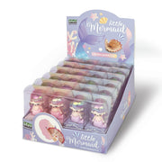 Ascutitoare de creion cu o gaura, figurina Sirena, 2 culori (24 buc/display)