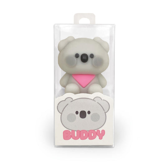 Radiera Buddy, Ursulet 3D, 2 culori (24 buc/display)