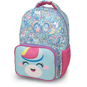 Rucsac Fantasy, cu 2 compartimente cu fermoar din poliester foarte rezistent, 29 x 22 x 10 cm (4 modele)