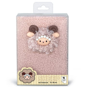 Notebook Oite/Sheep 3D,  cu cutie, 96 de pagini, 13 x 18 cm (6 buc/display)