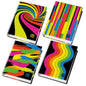 Clasor A4 cu inele - One Color Black & Fluo (26Ã—32 cm)