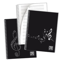 Caiet de muzica A4, One Color