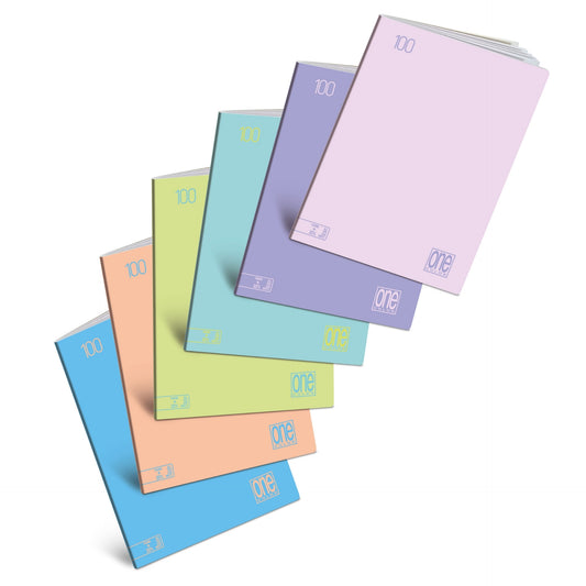 Caiet A4 cu Jolly Page - One Color Pastel All you can write, 100 g/m2, 48 pag. (Dictando)