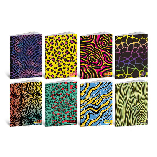 Caiet A4 de exercitii - Wild Colors, 100 g/m2, 48 pag. (Dictando)