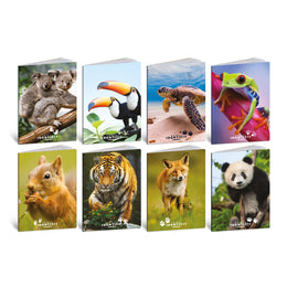 Caiet A4 de exercitii - Animale, 100 g/m2, 48 pag. (Matematica)