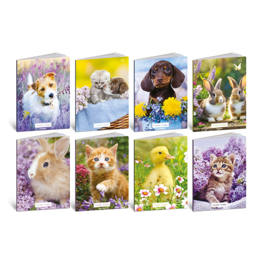 Caiet A4 de exercitii - Pui de animale, 100 g/m2, 36 pag. (Matematica)