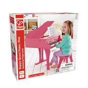 Jucarie din lemn pentru copii - Pian mare roz