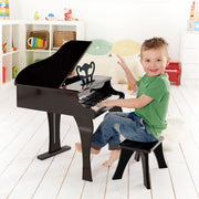 Jucarie din lemn pentru copii - Pian mare negru