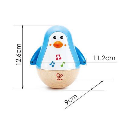 Jucarie din lemn - Pinguin Hopa Mitica