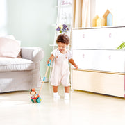 Jucarie din lemn de impins - Fluturi dansatori