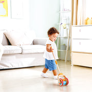 Jucarie din lemn de impins - Curcubeu