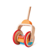Jucarie din lemn de impins - Curcubeu