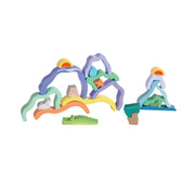 Jucarie din lemn de stivuit pentru copii - Natura