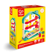 Jucarie din lemn pentru copii - Circuit muzical cu bile