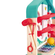 Jucarie din lemn pentru copii - Circuit muzical cu bile