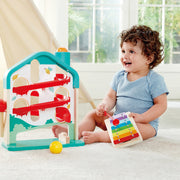 Jucarie din lemn pentru copii - Circuit muzical cu bile