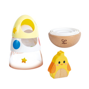 Jucarie din lemn - Hopa Mitica Pui in ou